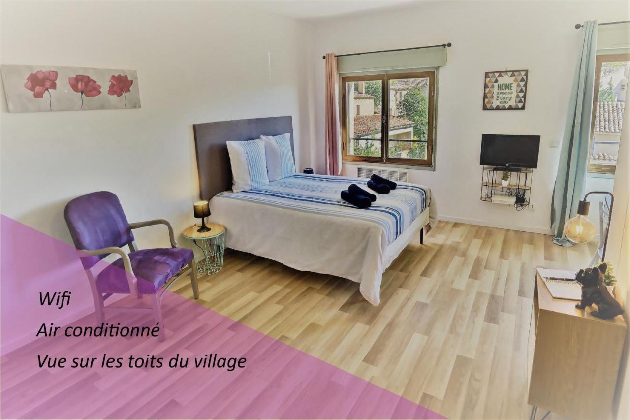 Studio Vue Sur Les Toits, Lumineux Moustiers #2 Exterior foto